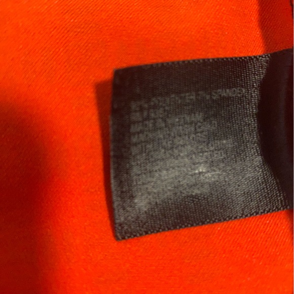 WORTHINGTON Patterned Coral Black Peplum Tank Top Blouse Black Zip Size XL - Picture 9 of 9